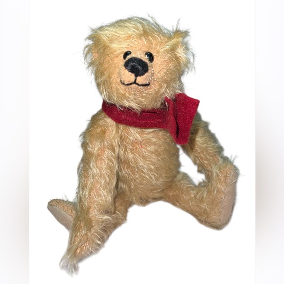 OOAK FOURWINDS BEARS LESLEY MCBAIN 11” MOHAIR JOINTED TEDDY BEAR NO TAG